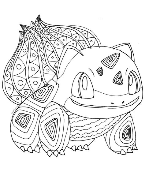 Desenhos De Bulbasaur Gr Tis Para Colorir E Imprimir Colorironline