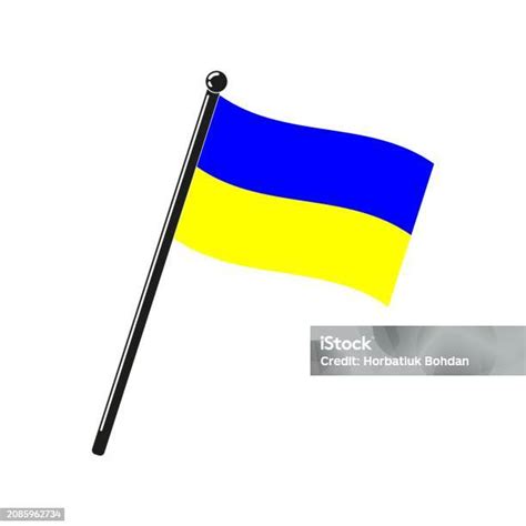 National Flag Of Ukraine Stock Illustration Download Image Now