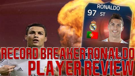 Record Breaker Ronaldo Player Review Svenska Fifa Ultimate