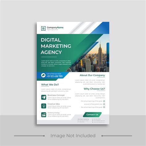 Premium Vector Corporate Modern Business Flyer Template