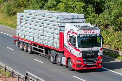 W H L MAN TGX Southbound M74 Near Larkhall Lanarkshir Flickr