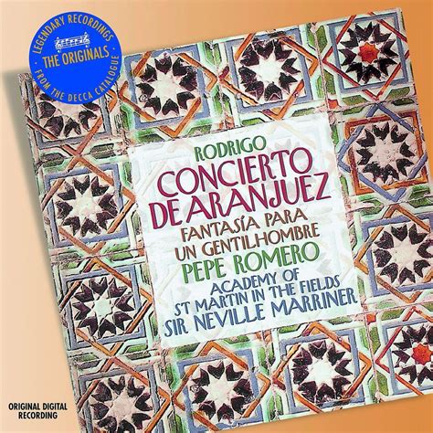 Rodrigo Concierto De Aranjuez Pepe Romero CD Album Muziek Bol