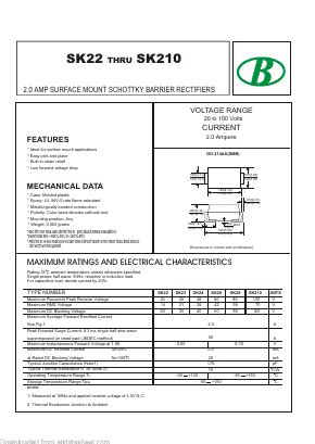 SK23 Datasheet PDF Nanjing International Group Co