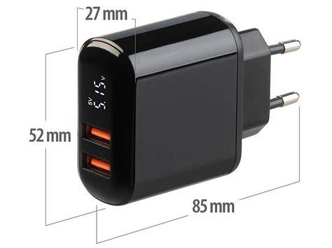 Revolt Usb Netzteil Stecker Usb Adapter Ladeger T