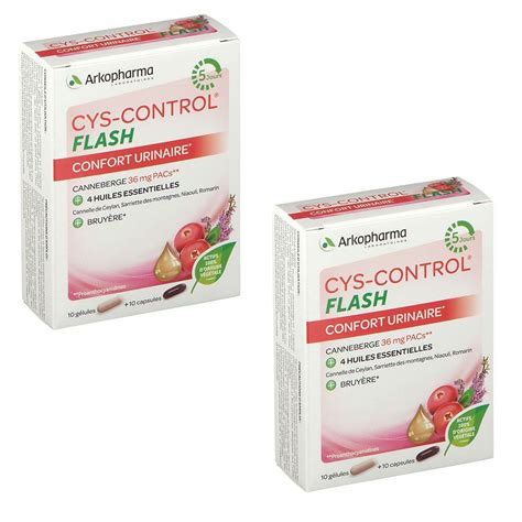 Arkopharma Cys Control Flash 2x20 St Redcare Apotheke