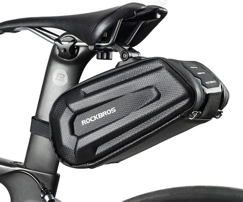 Rockbros Bikebicycle Saddle Bag Under Seat 3d Hard Shell