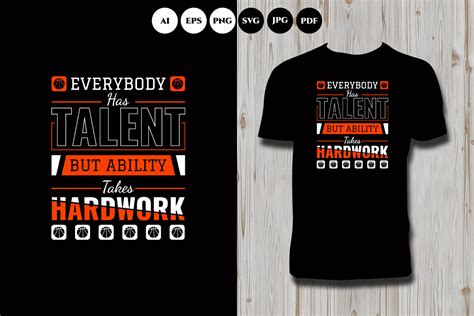 Basketball Typography T Shirt Graphic by Shaan Design Store · Creative ...