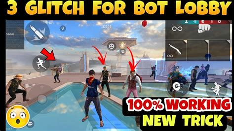 How To Get Bot Lobby In Rank Match Noob Lobby Glitch In Freefire