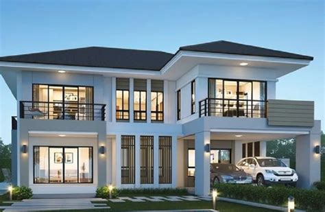 11 Desain Rumah Melebar Ke Samping Sederhana Ruang Rupa Arsitek