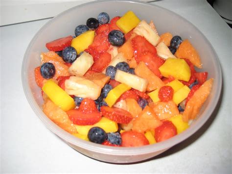 A Glimpse of Paris: Fruit Salad