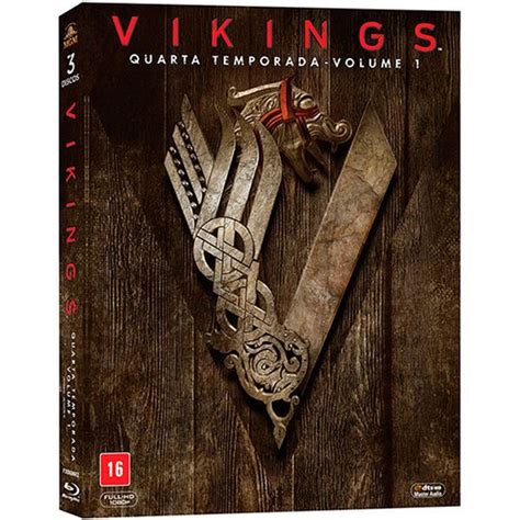 Blu Ray Vikings Quarta Temporada Vol 1 3 Bds The Originals