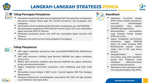 Mekanisme Penyaluran Dak Fisik Tahun Ppt