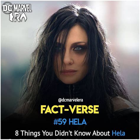 Hela Marvel Facts | Marvel facts, Marvel, Facts