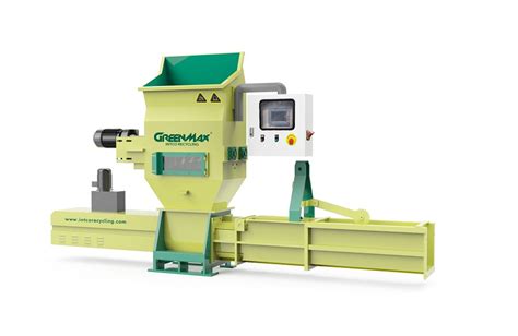 Eps Compactor Styrofoam Recycling Densifier Greenmax