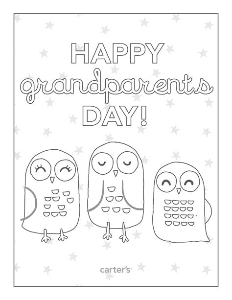 free printable grandparents day coloring pages 4