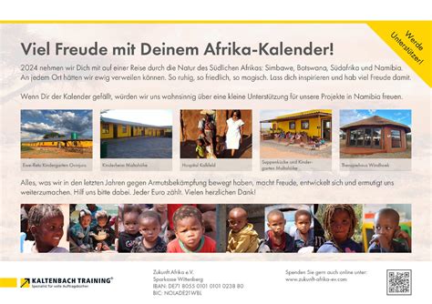 Motivationskalender Magie Der Afrikanische Wildnis Kaltenbach Training