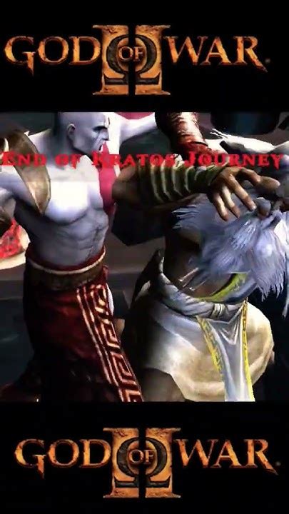 Kratos Kills His Father Zeus Godofwar Kratos Youtube