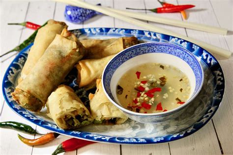 Thai Dipping Sauce For Spring Rolls Nam Jim Po Piah Recipe