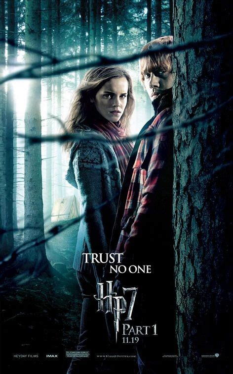 Nuovo Character Poster Ron Ed Hermione Per Il Film Harry Potter E I