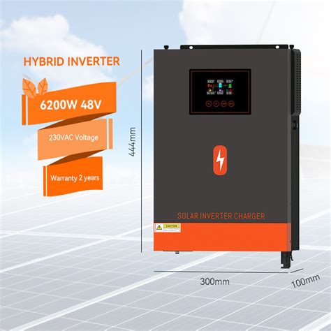 Off Grid Integration Inverter Charger Pure Sine Wave Hybrid Solar