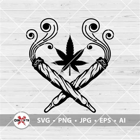 Marihuana Joint Svg Weed Joint Svg Blunt Joint Svg Cannabis Etsy