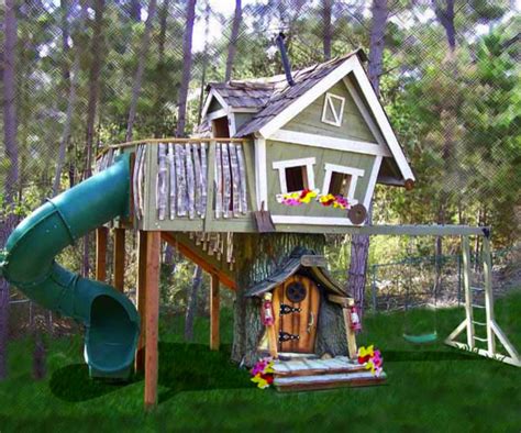 Monkey Mansion Treehouse - Eclectic - Outdoor Playhouses - by The Well Appointed House