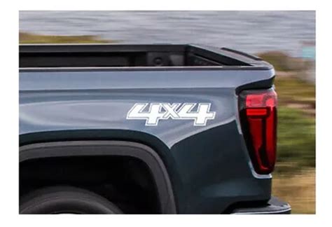 Sticker 4x4 Batea Compatible Con Colorado Sierra Silverado En Venta En