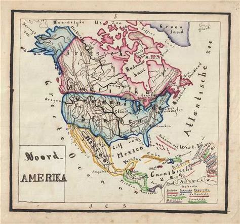 Noord Amerika Geographicus Rare Antique Maps