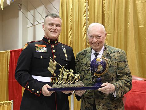 Gen Gray Honored At General Hm Smith Dinner Marine Military Academy