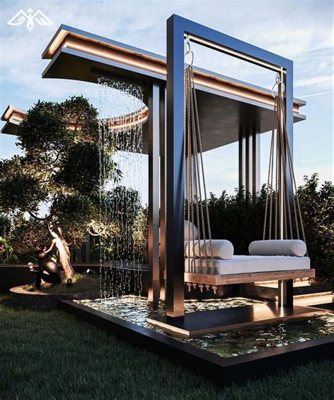 Pin By Atalanya On Metal Design In 2024 Courtyard Design Modern