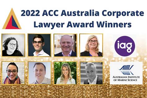 ACC Australia unveils winners of Corporate Lawyer Awards 2022