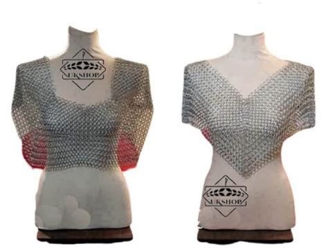 Chainmail Bra Top Bikini Costumes Handmade Gift Uketsyshop