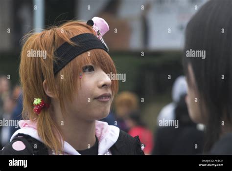 Japanese Teenage Girls Harajuku Tokyo Hi Res Stock Photography And