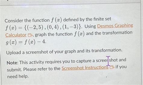 Answered Consider The Function F X Defined By The Finite Set F X 2 5