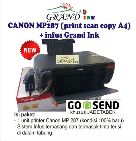 Cara Mengisi Tinta Warna Pada Printer Canon Mp287 Ide Perpaduan Warna