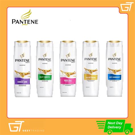 Pantene Shampoo Anti Dandruff Silky Smooth Volume Hair Fall Control