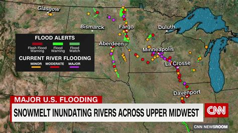 Spring Snowmelt Has Cities Along The Mississippi Bracing For Flooding