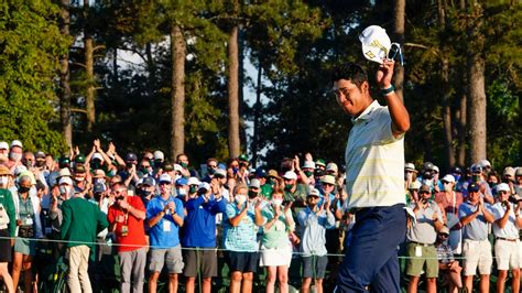 2021 Masters Champion Hideki Matsuyama