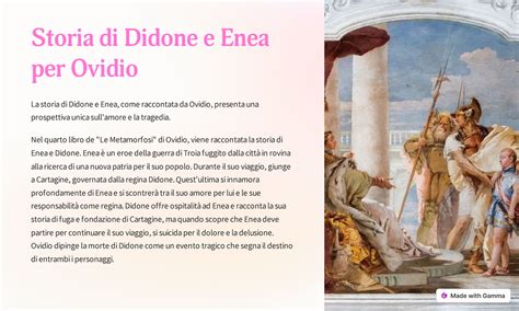 Storia Di Didone E Enea Per Ovidio Storia Di Didone E Enea Per Ovidio