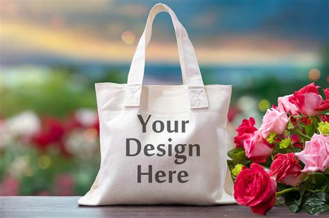 Canvas Tote Bag Mockup Graphic By Mercimockups · Creative Fabrica