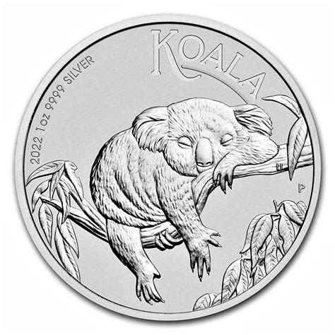 Silver Koala Coin 2022 1 Oz Silver Bullion