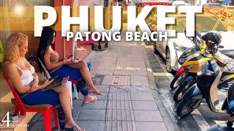 Walking Tour Phuket Good Weather Patong Thailand Youtube