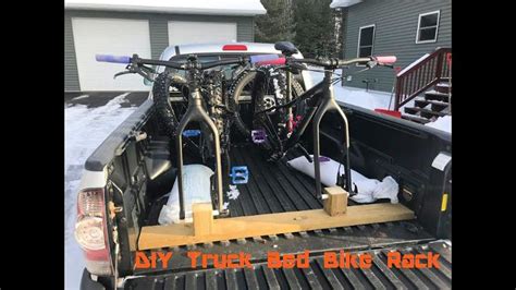 Easy DIY Truck Bed Bike Rack - Blitsy