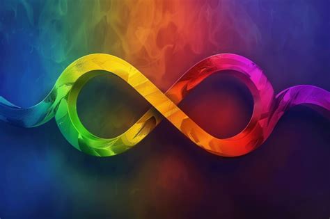 Download Colorful Infinity Symbol Infinite Possibilities Backgrounds