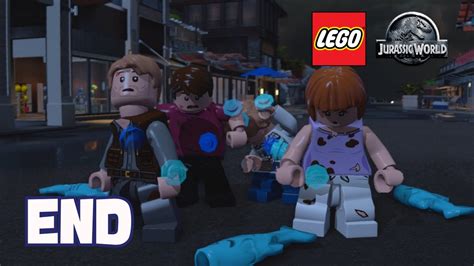 Lego Jurassic World Part Main Street Showdown Gameplay