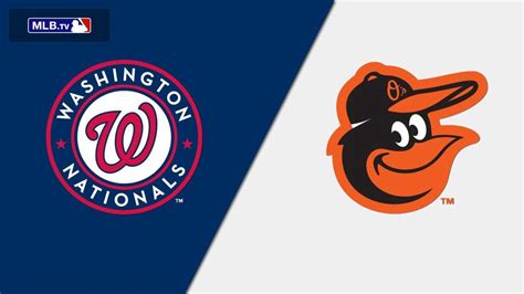 Washington Nationals Baltimore Orioles YouTube