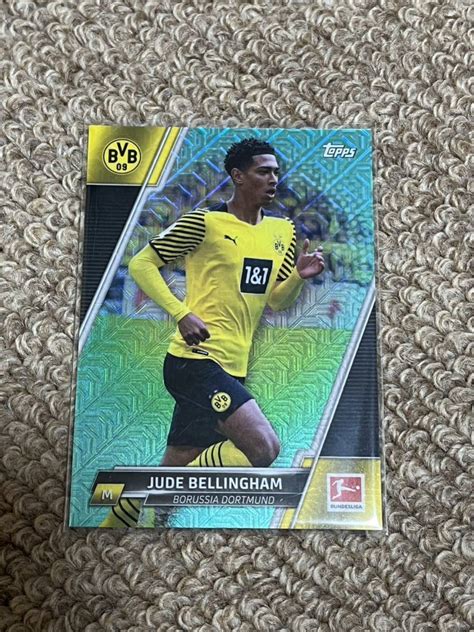 目立った傷や汚れなしJude Bellingham 2021 2022 Topps Bundesliga Japan Chrome