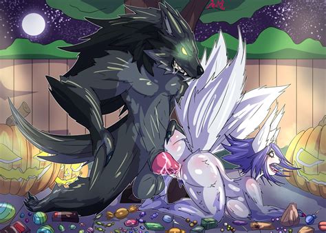 COMM Akiko Haloween Treat By RedHare Hentai Foundry