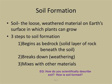 Ppt Soil Formation And Composition Powerpoint Presentation Free