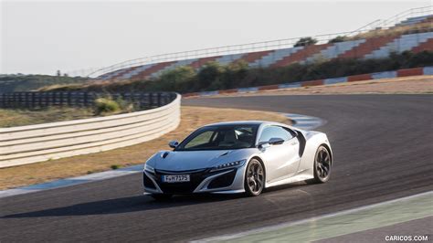 Honda Nsx Euro Spec 2017my On The Track Color Silver Metallic